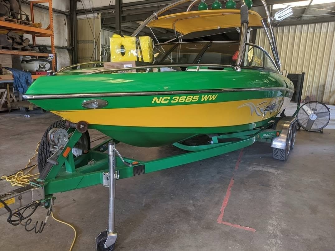 Malibu Boat — After Exterior Detail