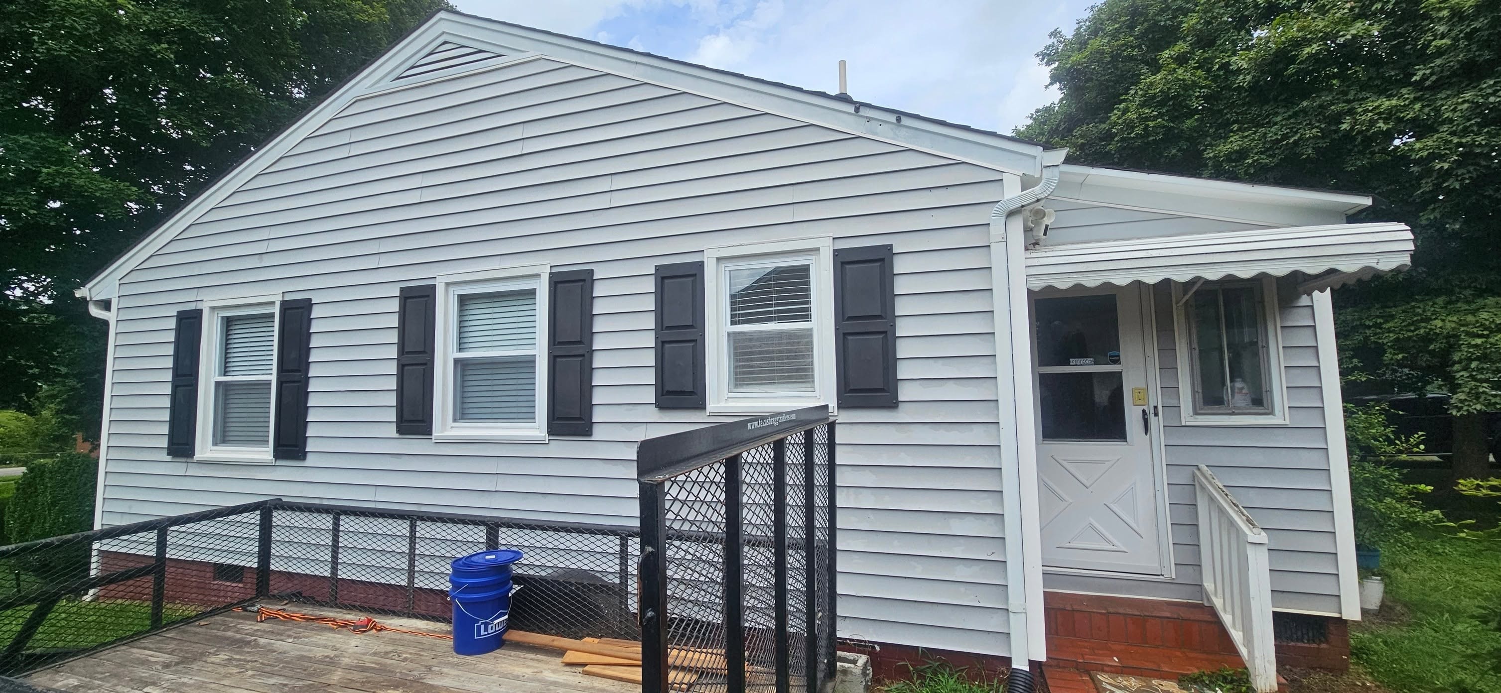 House Exterior — After Wash