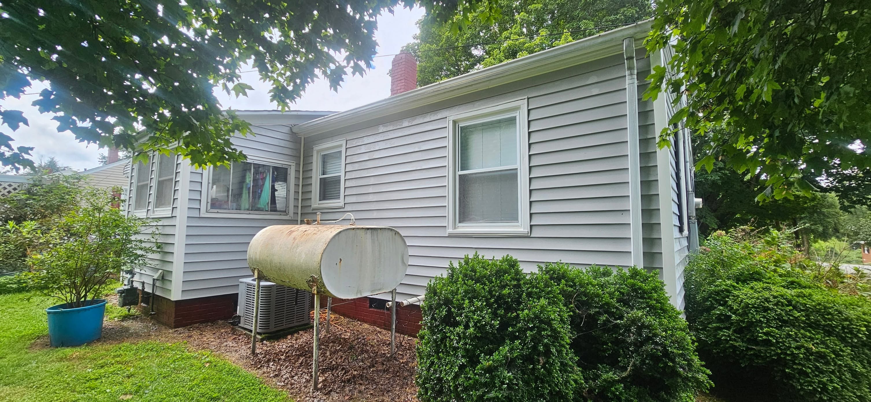 House Exterior — After Wash