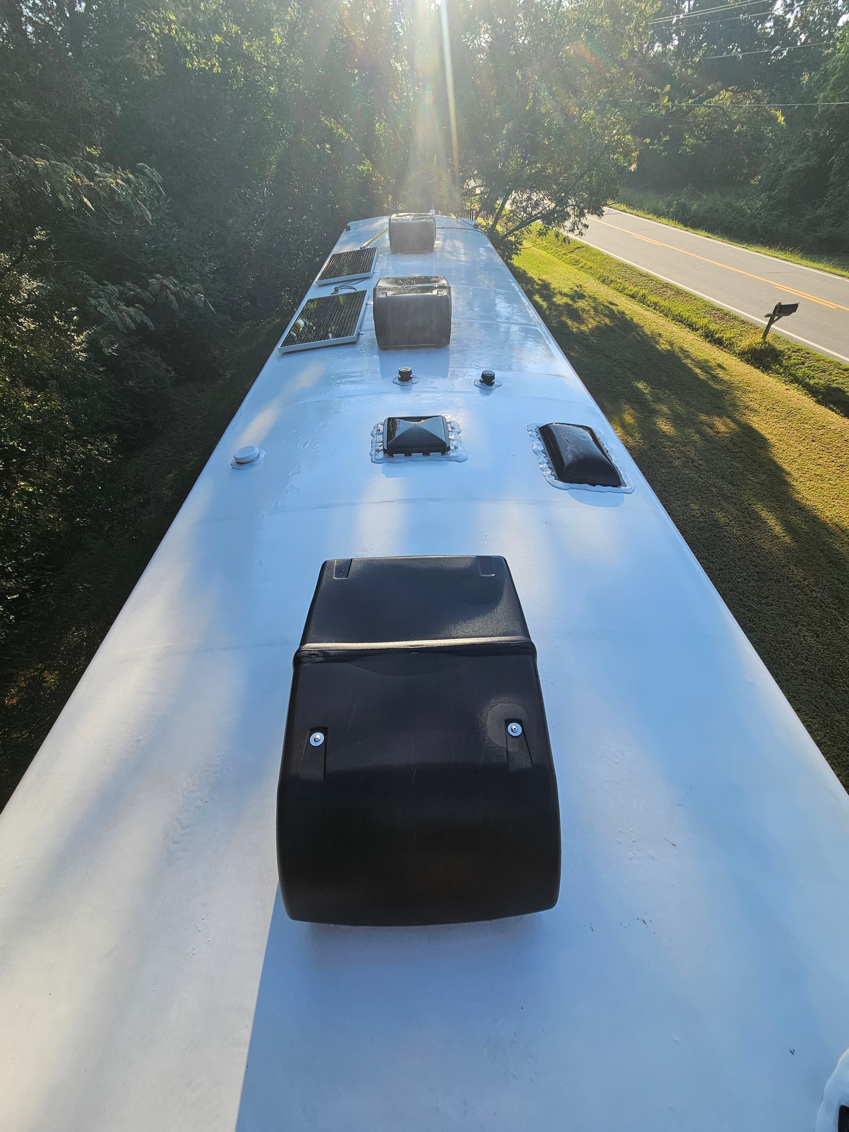RV Roof — After Cleaning
