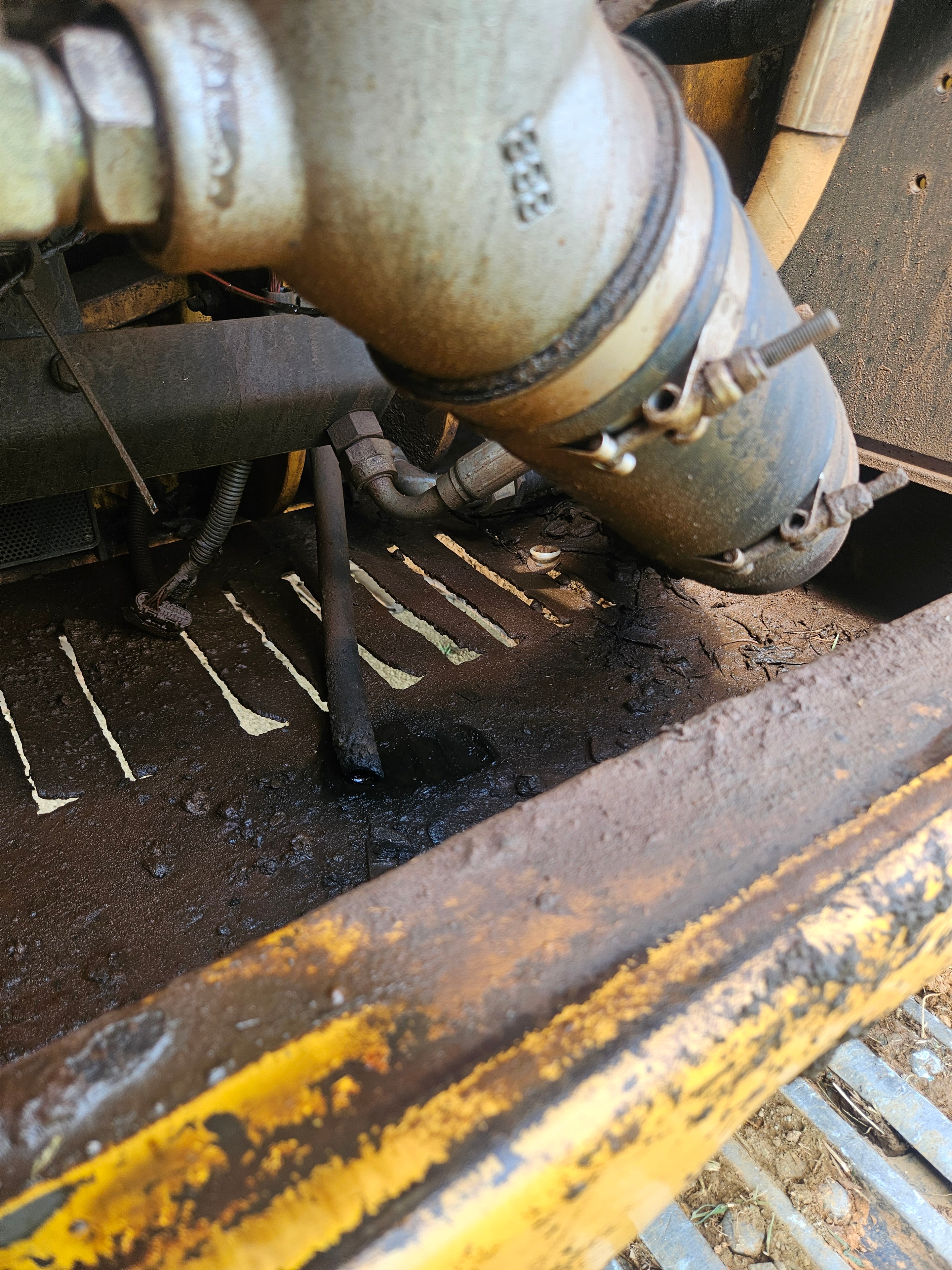 Excavator Bucket — Before Detail