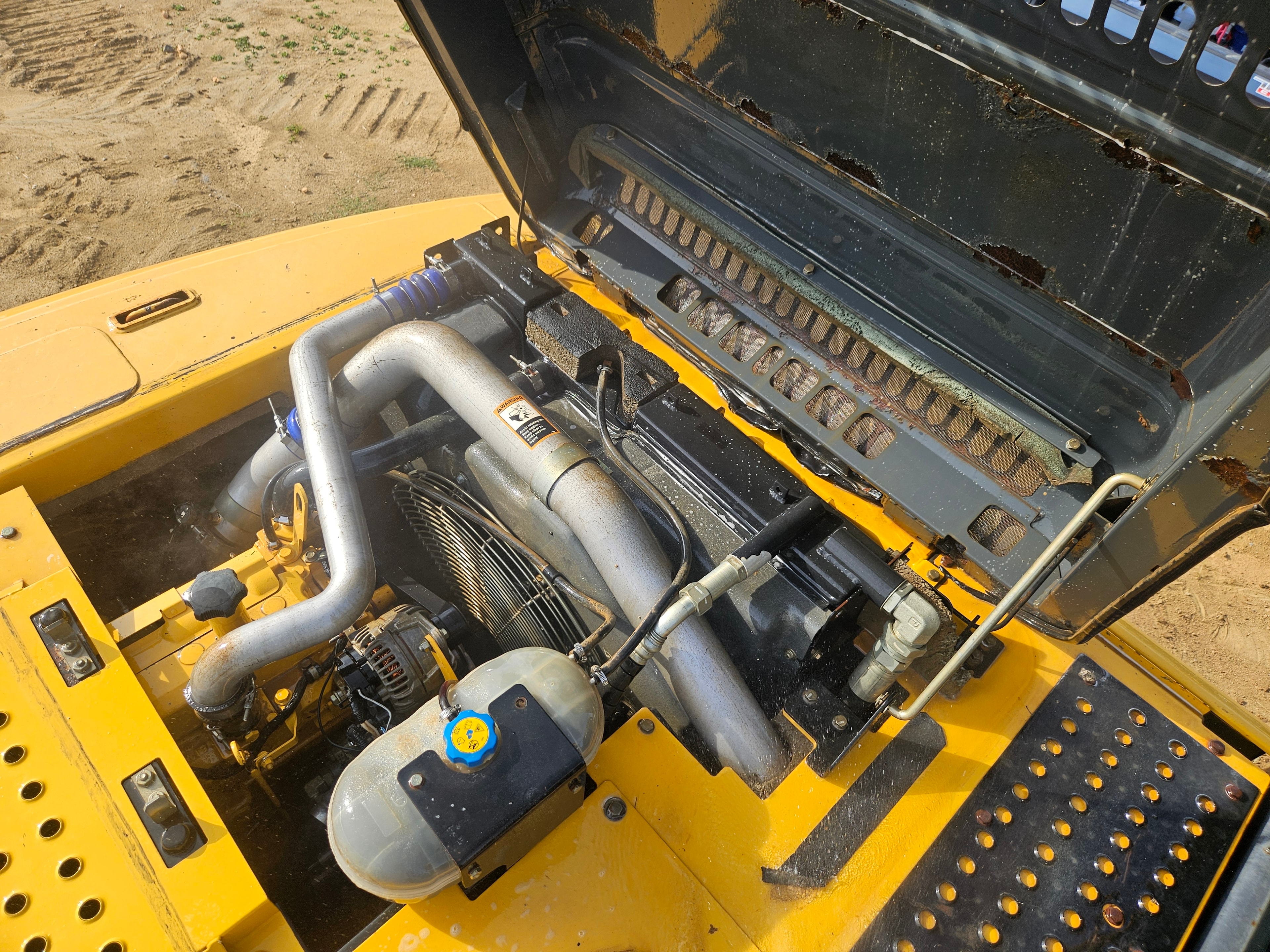 Bulldozer Engine — Before Detail