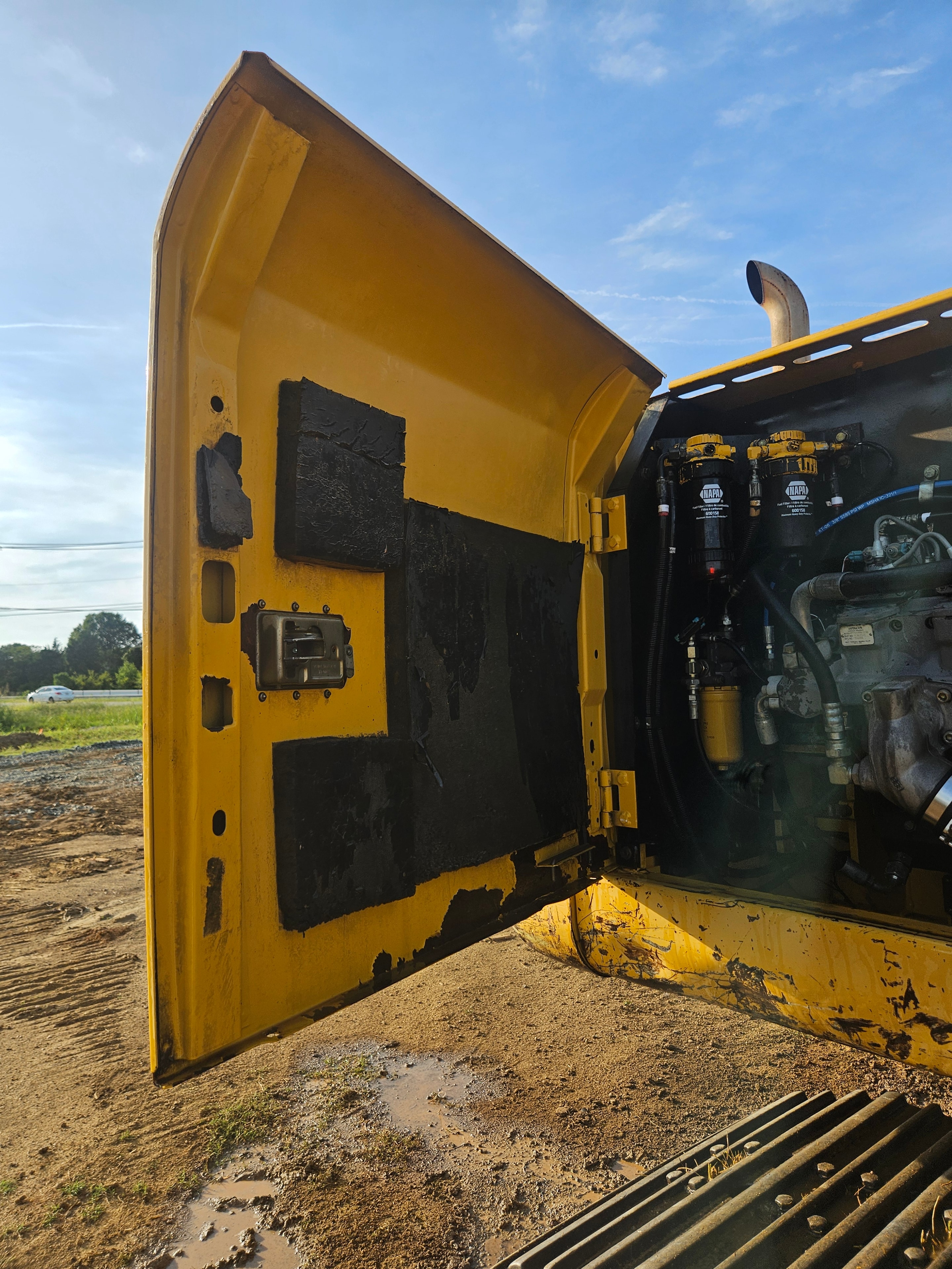 Construction Vehicle Engine — Before Detail