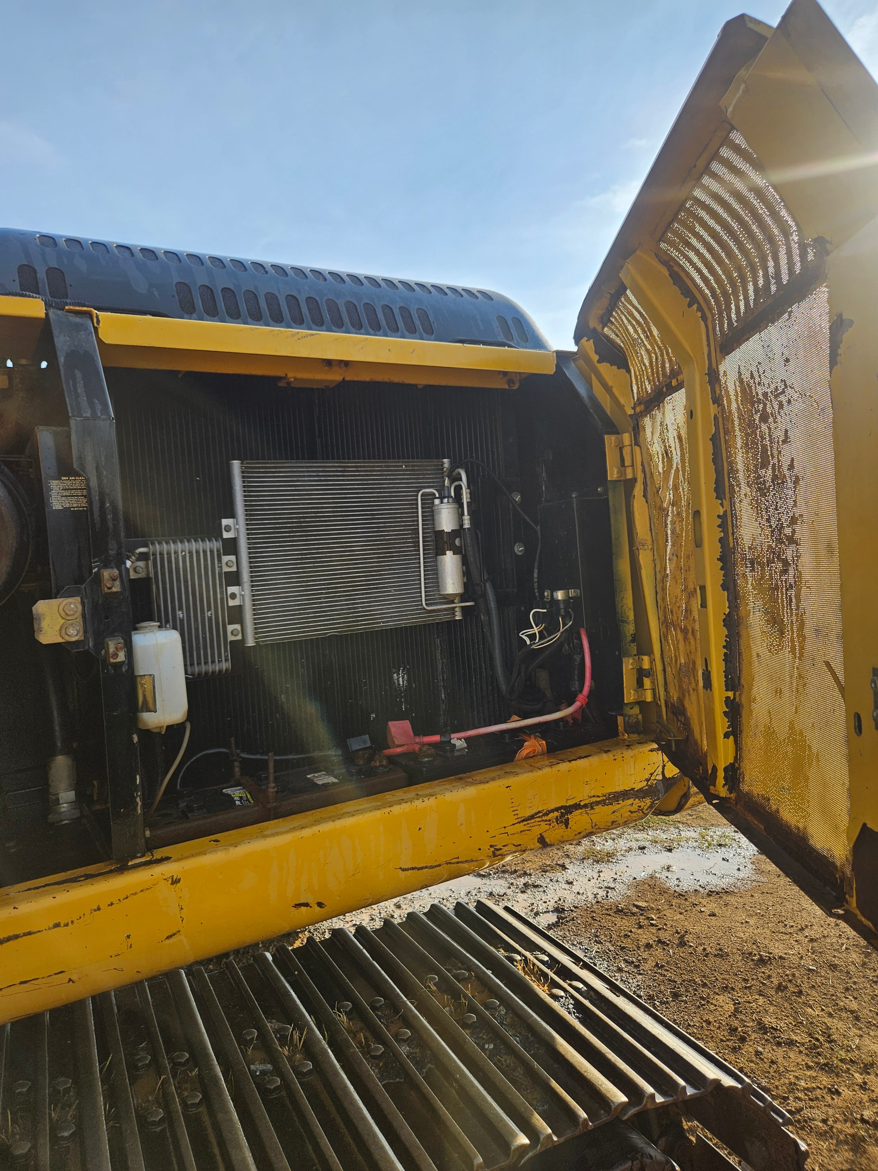 Heavy Equipment Engine — Before Detail