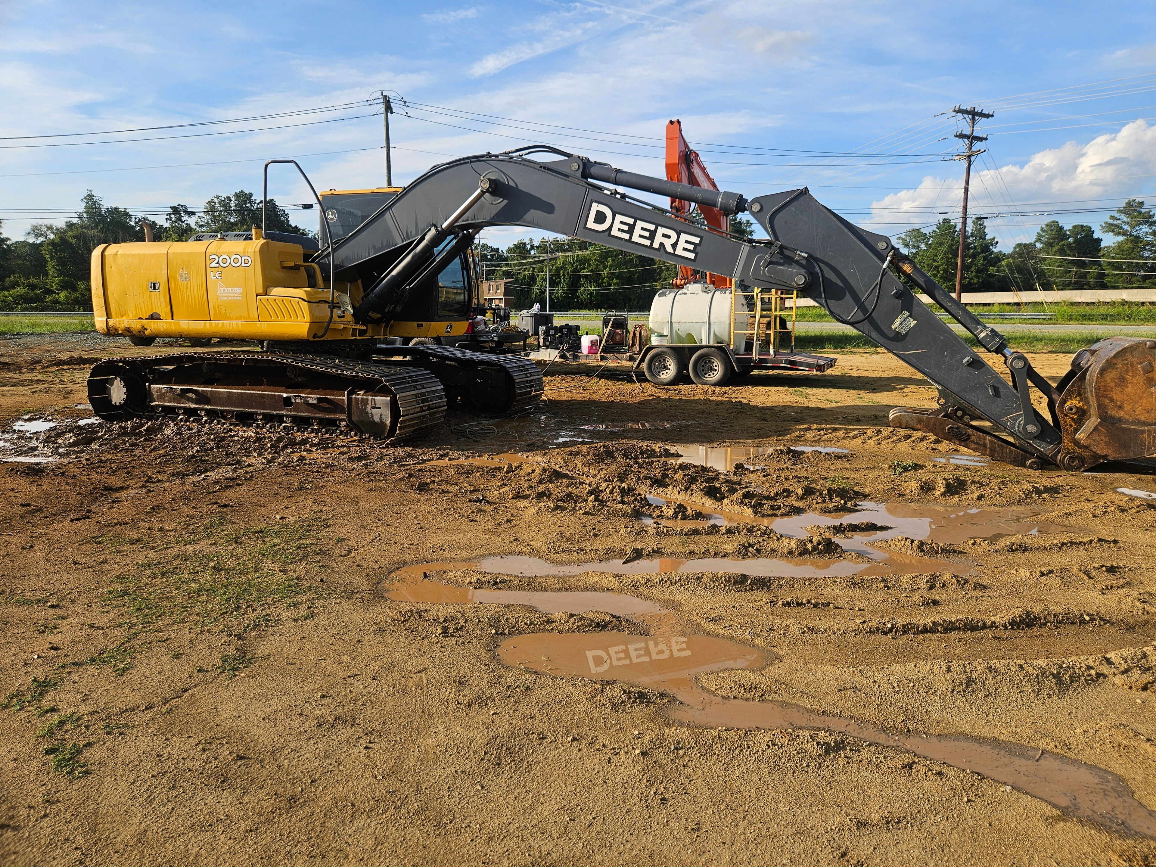 John Deere Excavator — After Detail