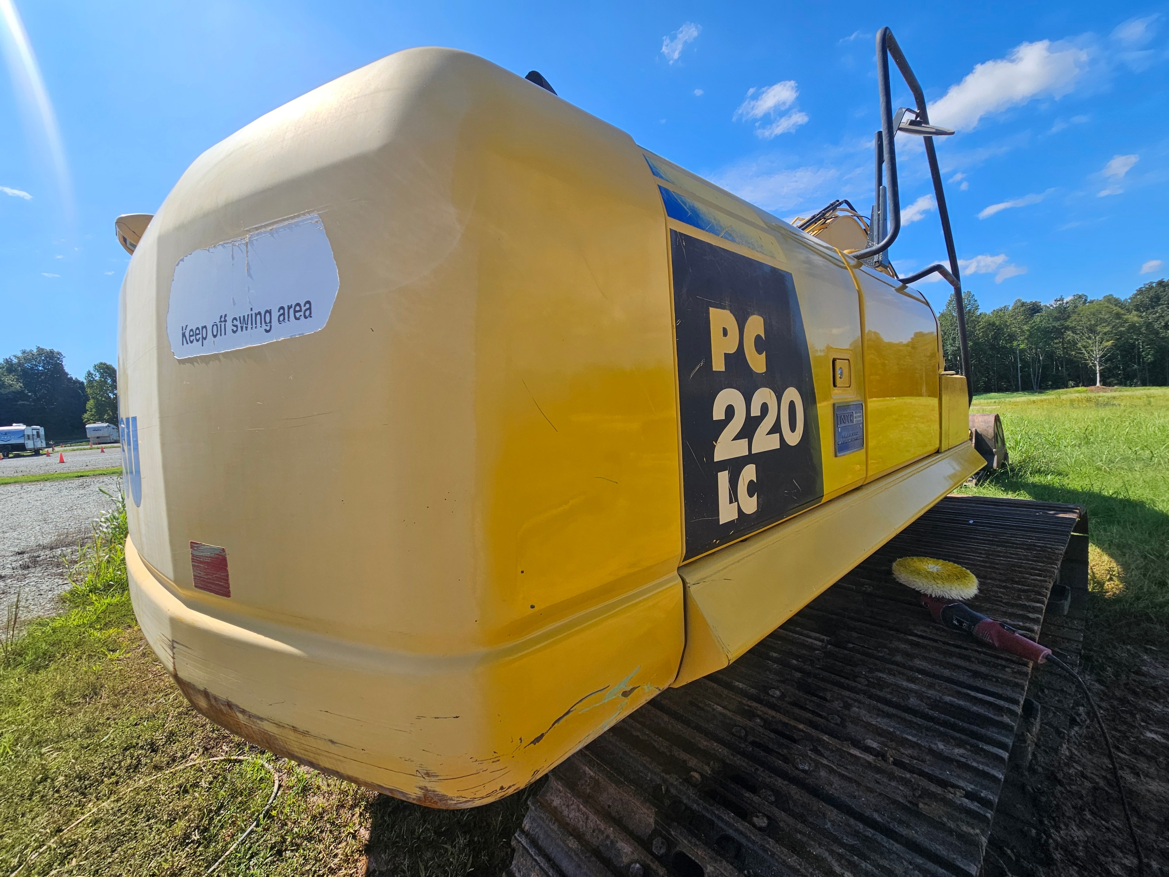 Komatsu Excavator — After Detail
