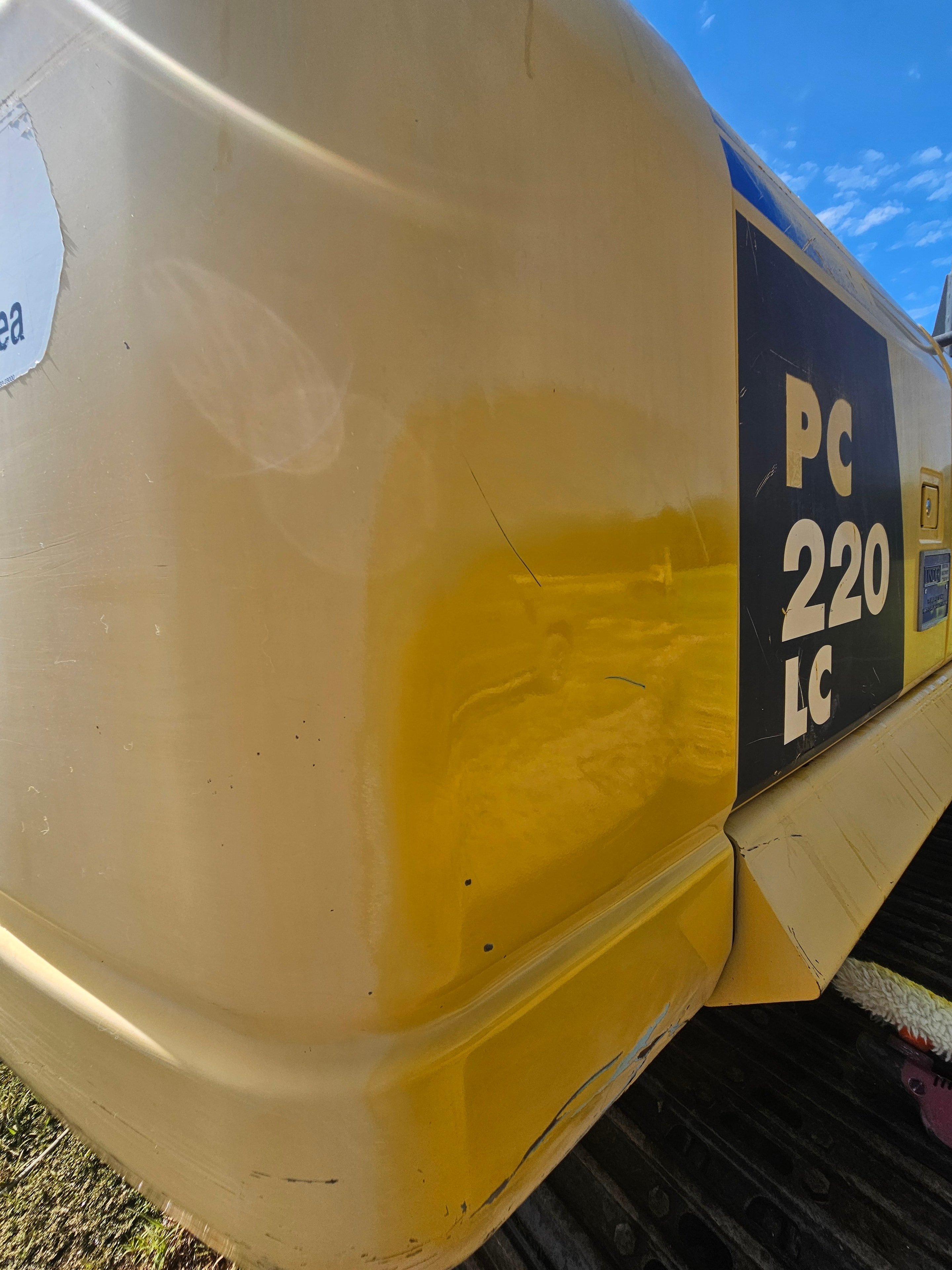 Komatsu Excavator — After Detail