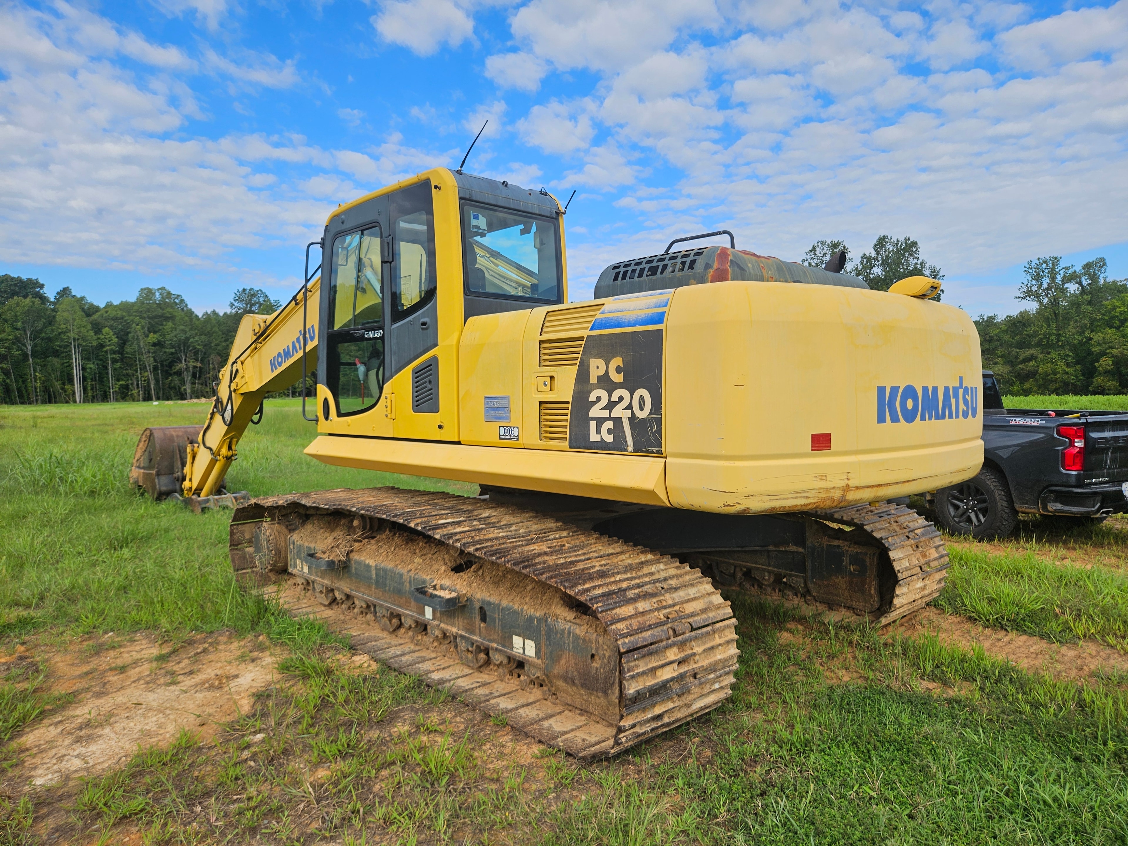 Komatsu Excavator — After Detail