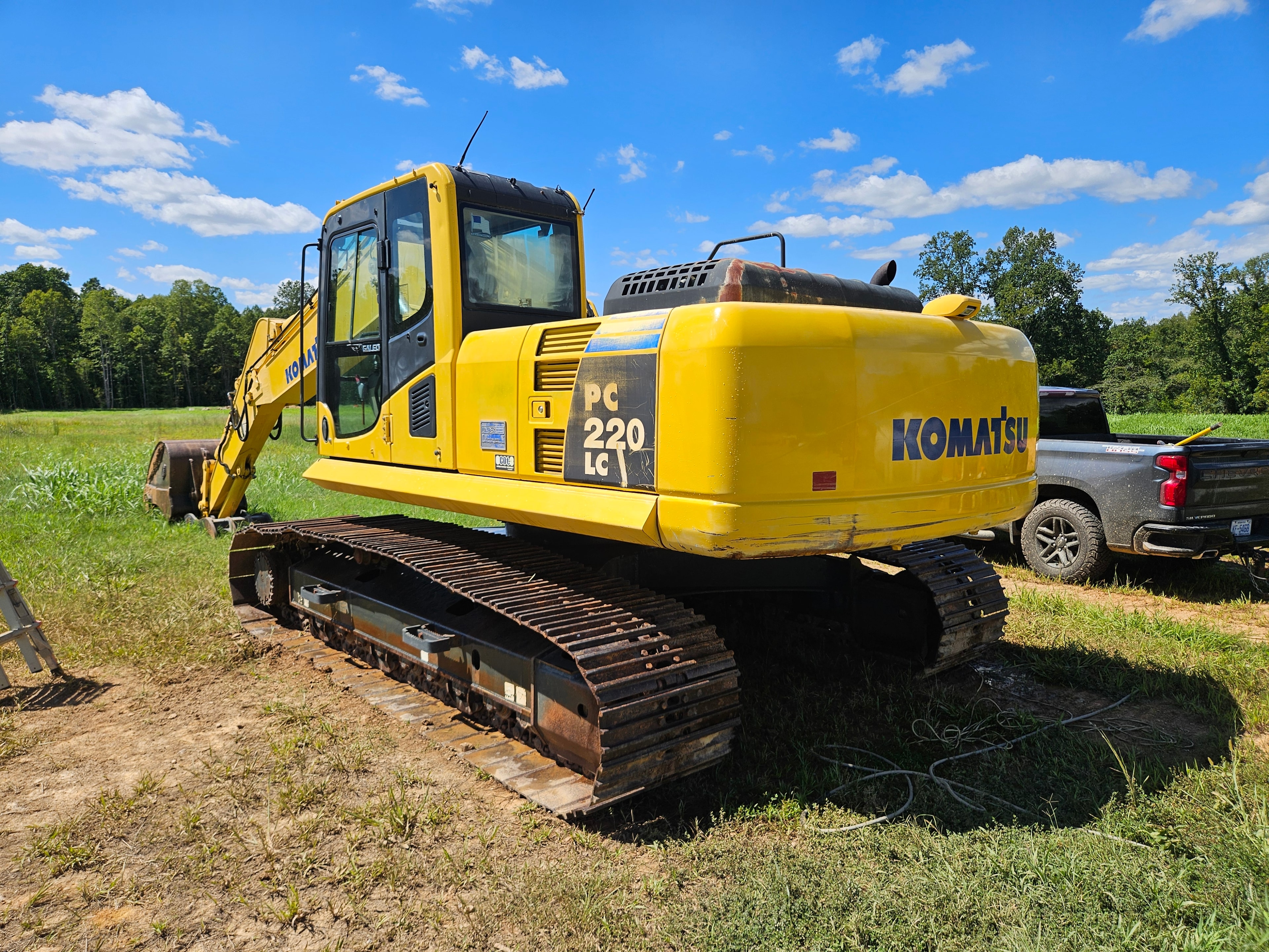 Komatsu Excavator — After Detail