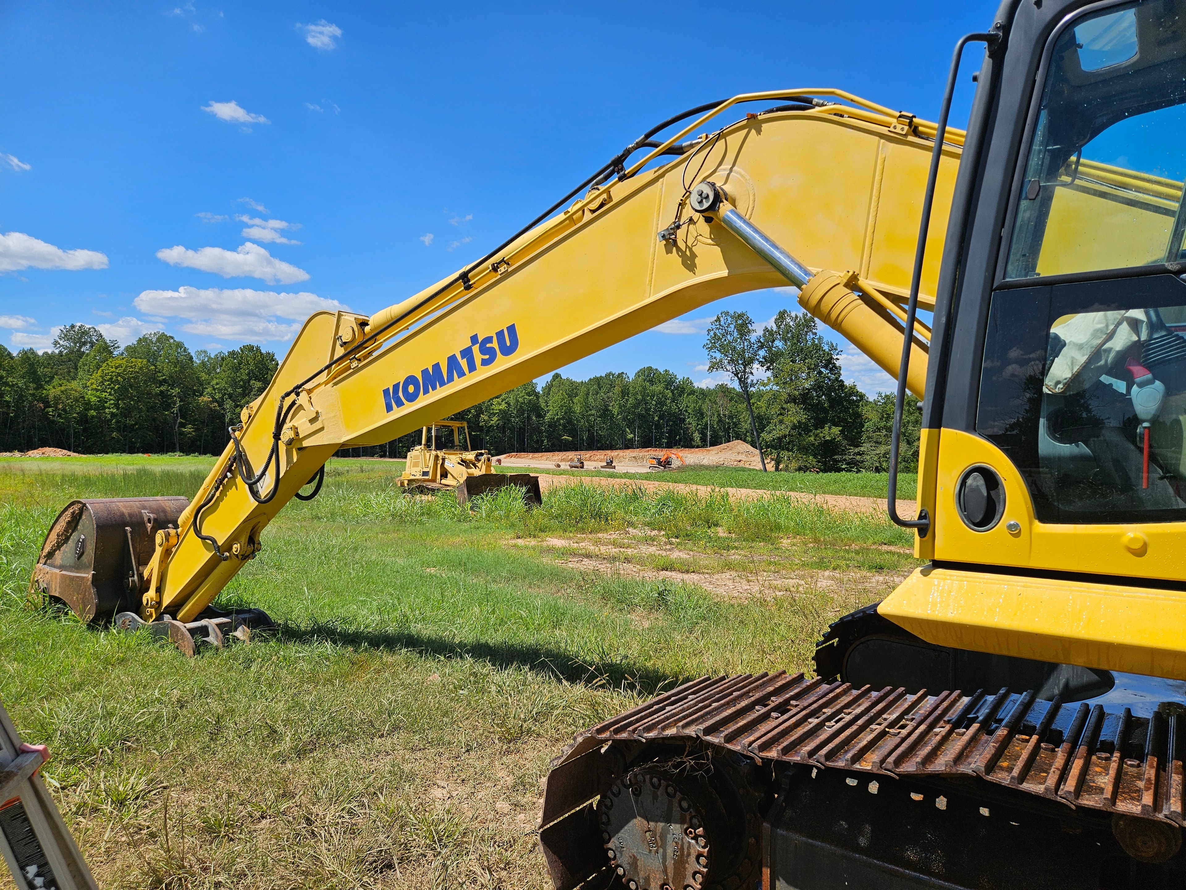 Komatsu Excavator — After Detail