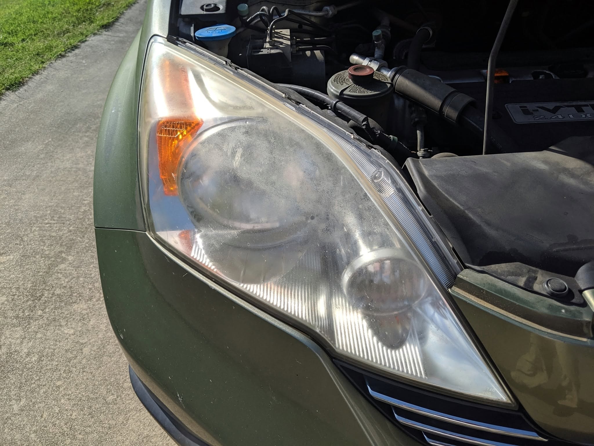 Headlight — Before Restoration