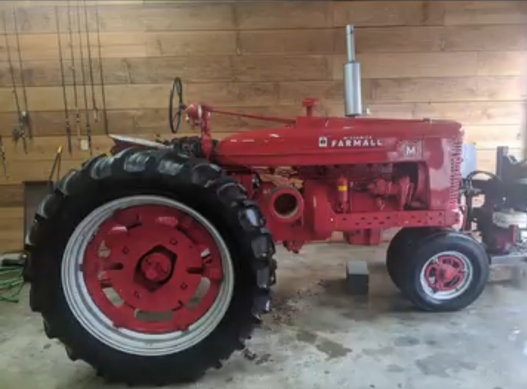 Farmall M Tractor — After Detail