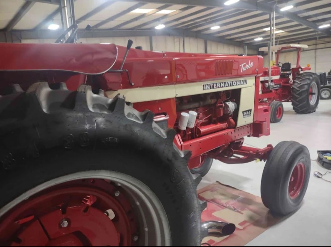 International 1466 Turbo Tractor — After Detail