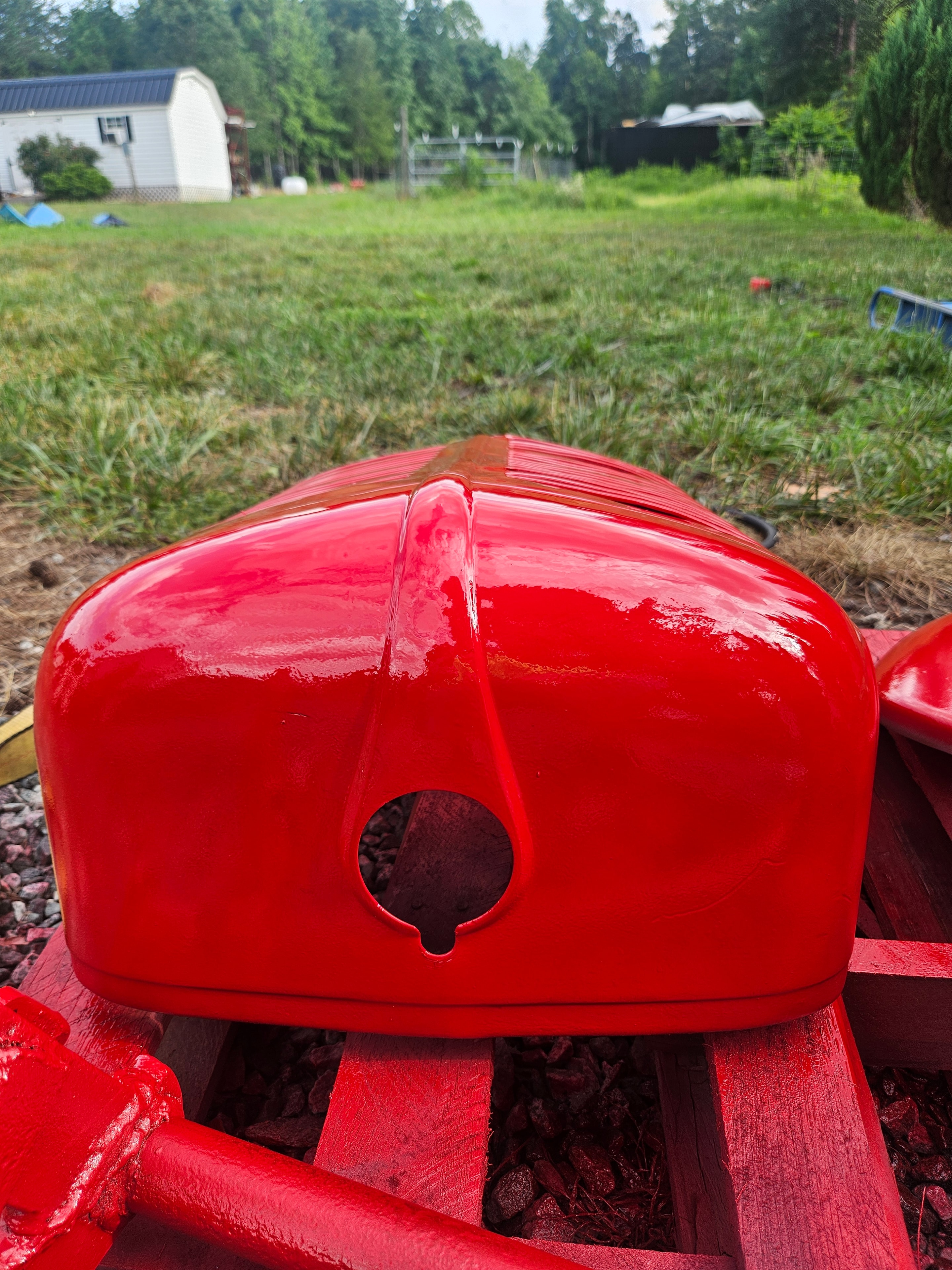 Farmall Super A — Before Body Work