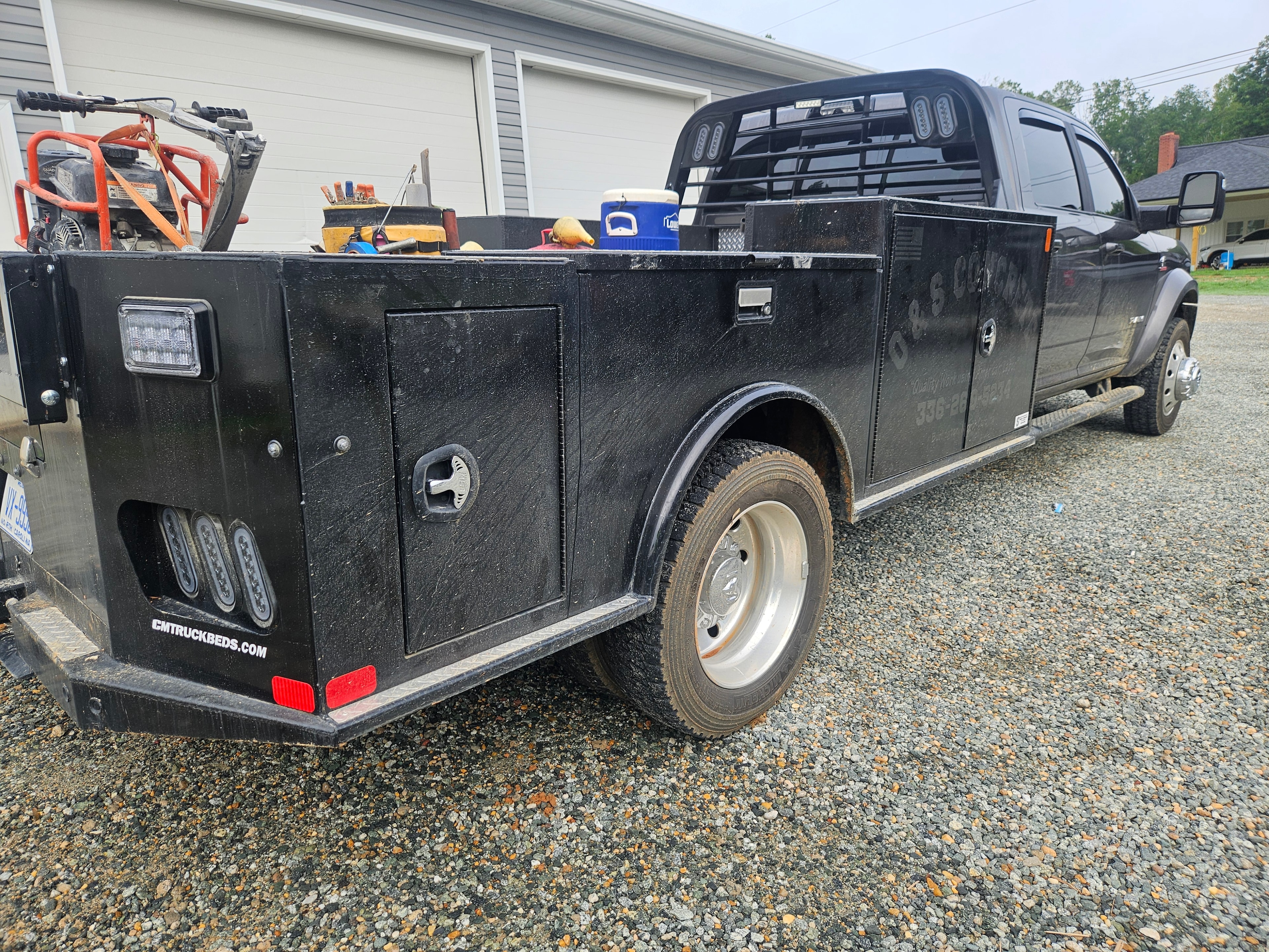 CM Truck Bed — Before Detail